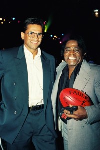 Nicky Winmar and James brown